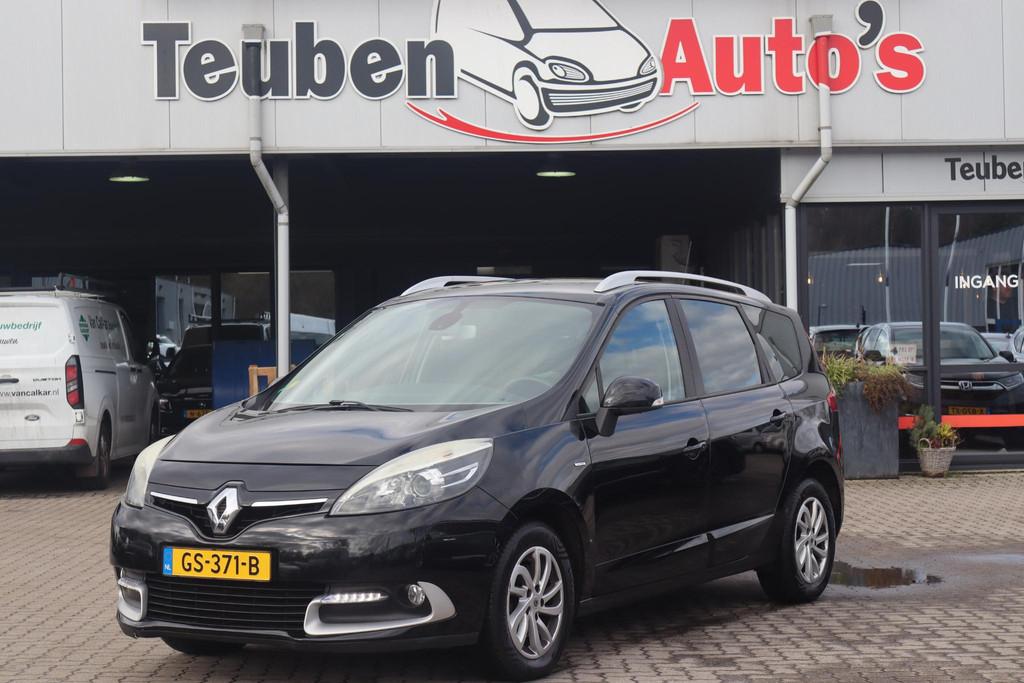 Renault Grand Scénic 1.5 dCi Limited 7p. Navigatie, Cruise, Voorwielaandrijving, Euro 5, Stof, Gebruikt