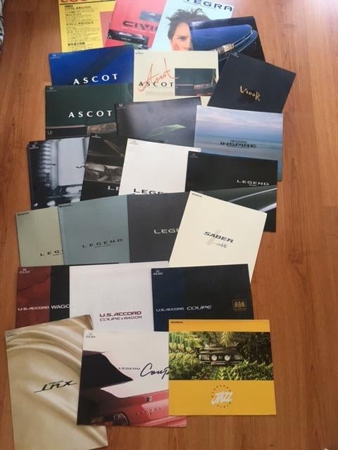 Honda Japanse of Amerikaanse brochure/auto folder, Ophalen of Verzenden, Zo goed als nieuw, Honda
