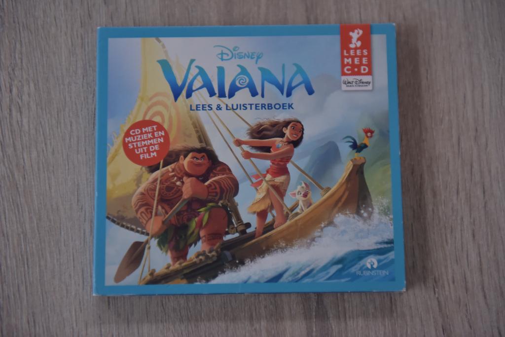 WALT DISNEY -- VAIANA LEES EN LUISTERBOEK, Verzenden, Cd, Kind