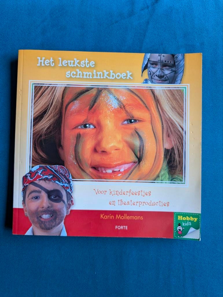 Het leukste schminck boek van Karin Mollemans. IZGS, Ophalen of Verzenden, Zo goed als nieuw