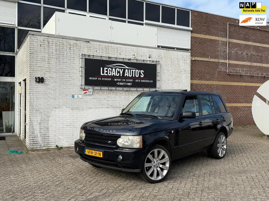 Land Rover RANGE ROVER - VOL OPTIES - RIJDT & SCHAKELT GOED!, Automaat, Beige, Blauw, Bedrijf