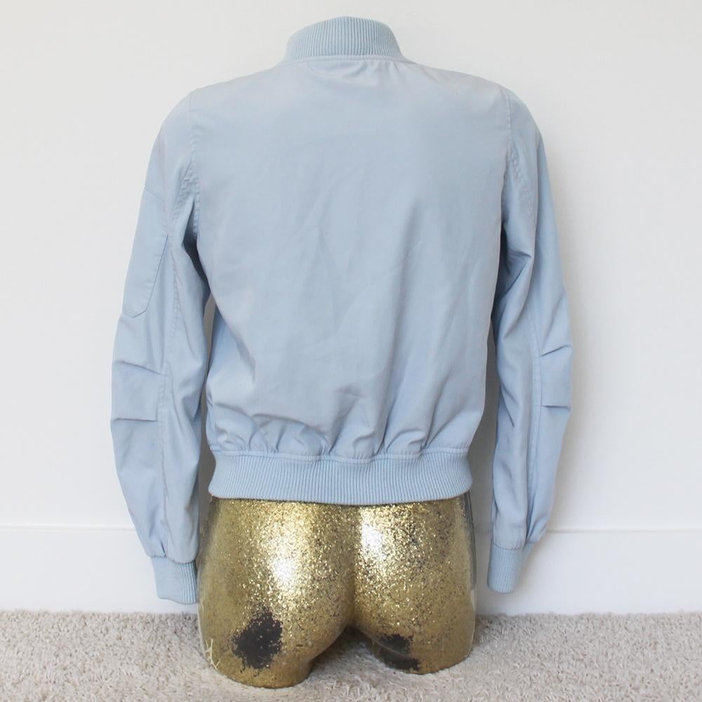 Mooie Crazy Lover Jas (Maat 38) € 20,-, Kleding | Dames, Maat 38/40 (M), Crazy Lover, Blauw, Ophalen of Verzenden