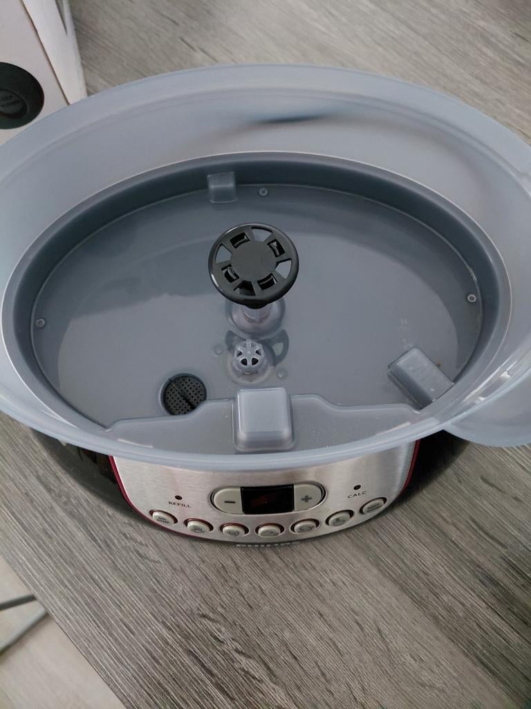 Philips foodsteamer niet gebruikt, Ophalen