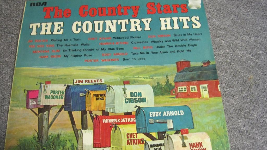 The Country Stars - The Country Hits, Ophalen of Verzenden, Zo goed als nieuw, 12 inch