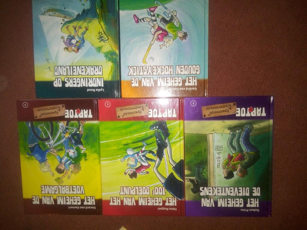 Taptoe kinderboeken set van 5, Verzenden