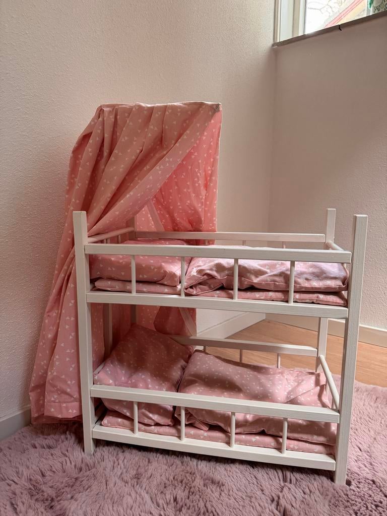 Vintage poppenbedje, Ophalen, Zo goed als nieuw, Overige typen