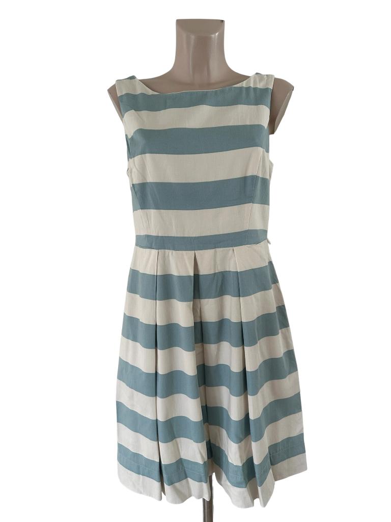 Kyra & Ko jurk M, Kleding | Dames, Jurken, Blauw, Ophalen of Verzenden, Zo goed als nieuw, Knielengte