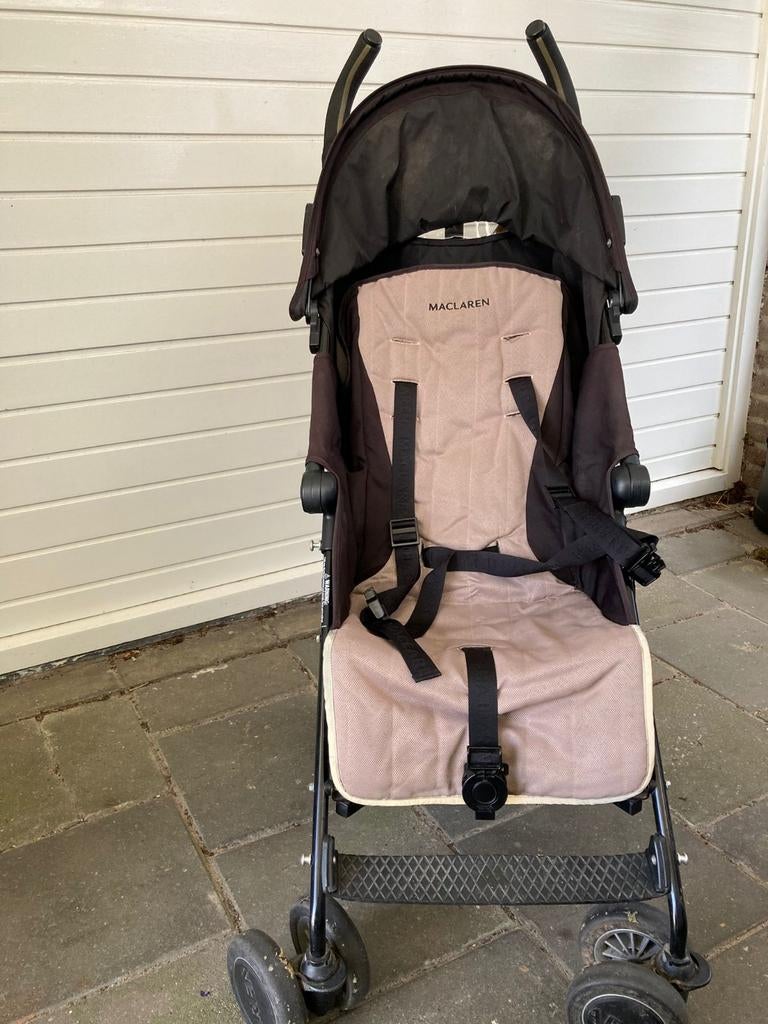 Buggy Maclaren met regenhoes, Ophalen of Verzenden, Gebruikt, Maclaren, Regenhoes