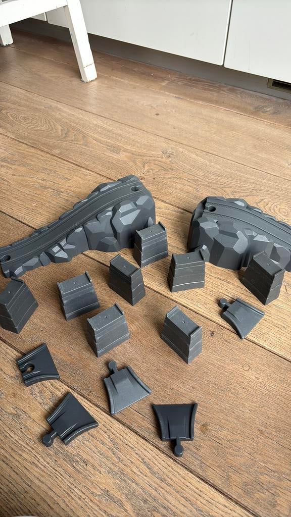 Brug voor houten treinbaan Playtive (Lidl), Ophalen of Verzenden, Gebruikt, Jongen of Meisje