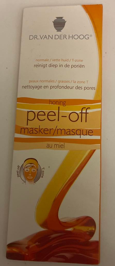 Dr. van der Hoog Peel off masker honing x12, Sieraden, Tassen en Uiterlijk, Uiterlijk | Gezichtsverzorging, Ophalen of Verzenden