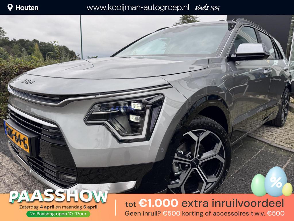 Kia Niro 1.6 GDi Hybrid ExecutiveLine , 18 inch lichtmetalen, 1374 kg, Euro 6, 129 pk, 23 km/l
