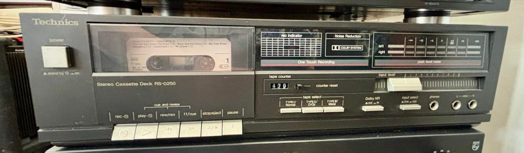 Technics RS-D250 Stereo Cassette Deck - Vintage, Ophalen of Verzenden