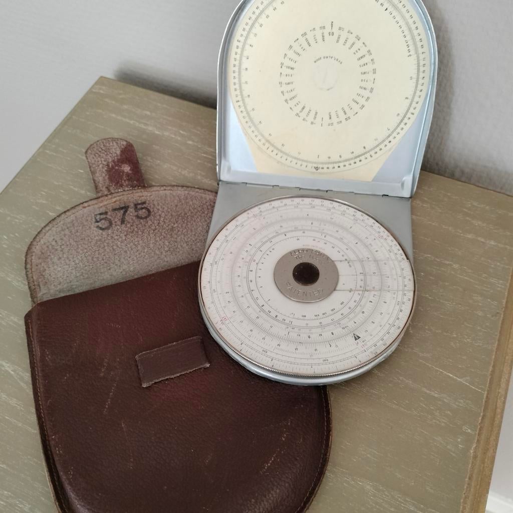 Vintage Alro Circulaire Rekenliniaal, Ophalen