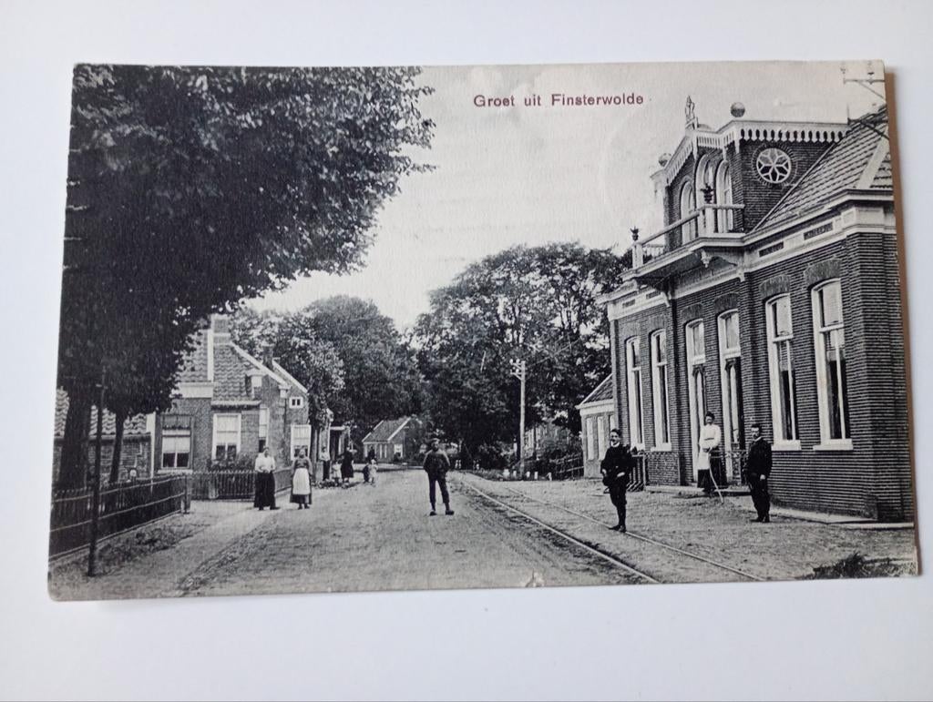 Finsterwolde 1913, Ophalen of Verzenden, Voor 1920, Gelopen, Groningen