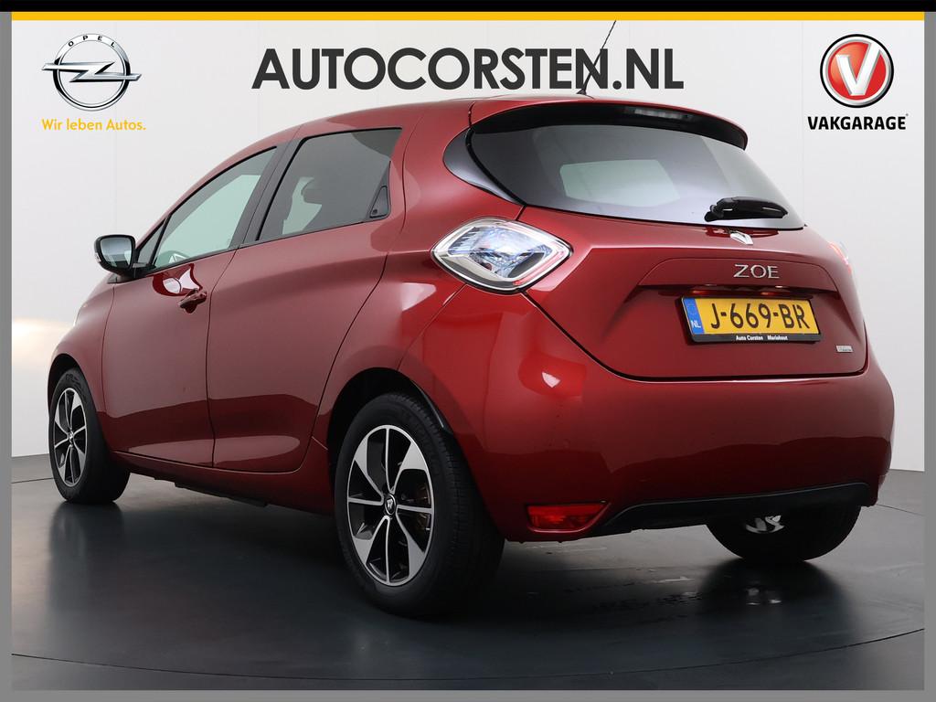 Renault ZOE R110 Limited 41kWh Huur Accu Navi Ecc Apple Carp, Stof, Gebruikt, 41 kWh, 100 min