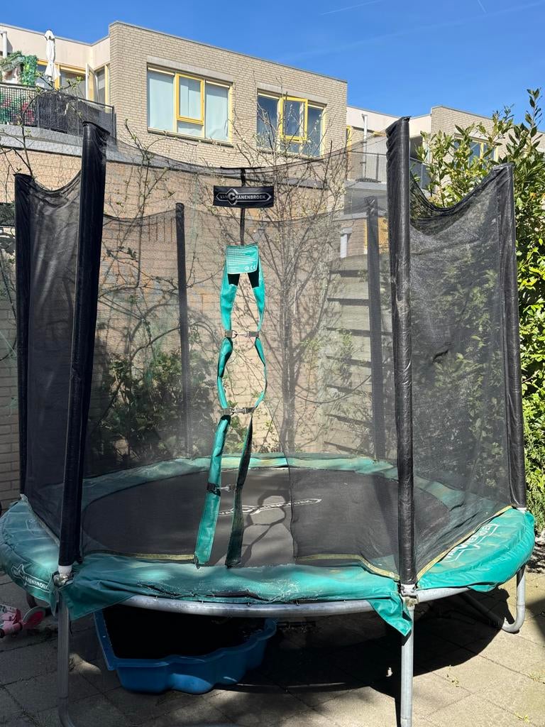 Van Cranenbroek trampoline 2.5 meter, Ophalen, Gebruikt