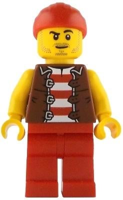 Lego Ideas Pirates Minifig Bo'sun Will - Pirate, Reddish Bro, Ophalen of Verzenden, Nieuw, Complete set, Lego