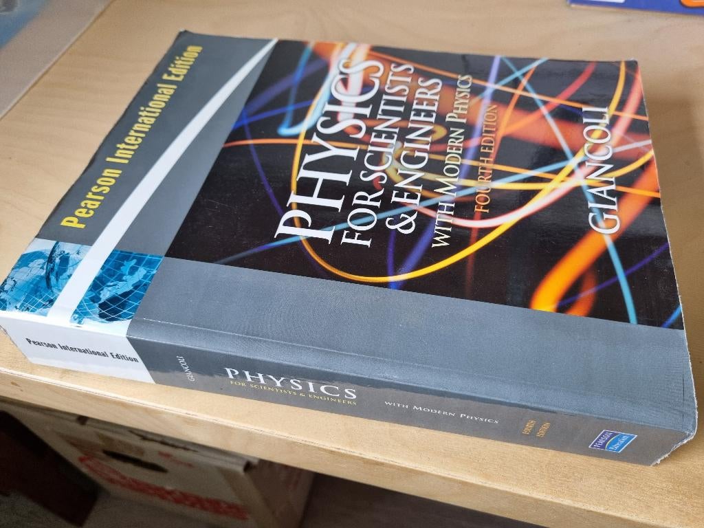 Studieboek Physics for Scientists & Engineers, D.C. Giancoli, Ophalen of Verzenden, Beta, WO