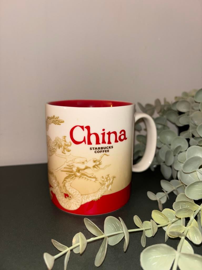 Starbucks mok - China editie, Keramiek, Ophalen of Verzenden, Zo goed als nieuw, Overige stijlen