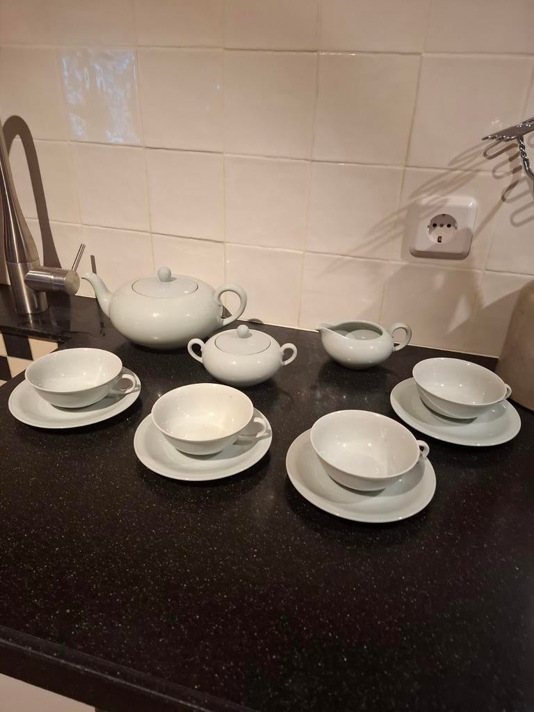 Furstenberg germany porseleinen theeservies vintage, Huis en Inrichting, Keuken | Servies, Ophalen of Verzenden, Zo goed als nieuw