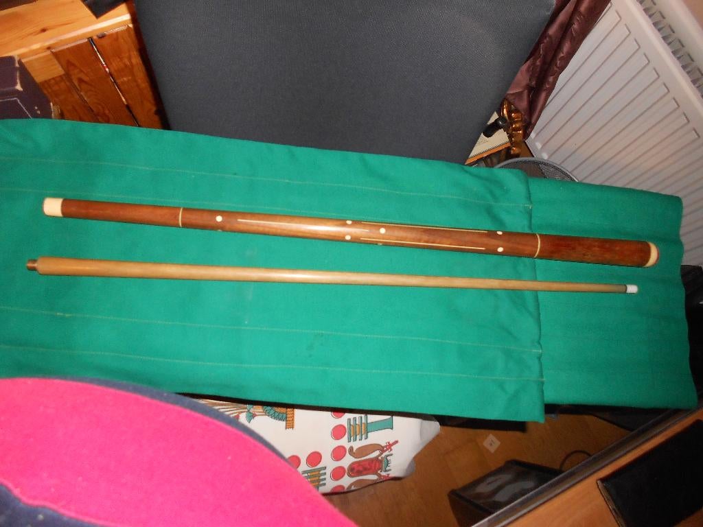 Biljart Keu.Oudere Keu, Ophalen of Verzenden, Gebruikt, Keu of Ballen