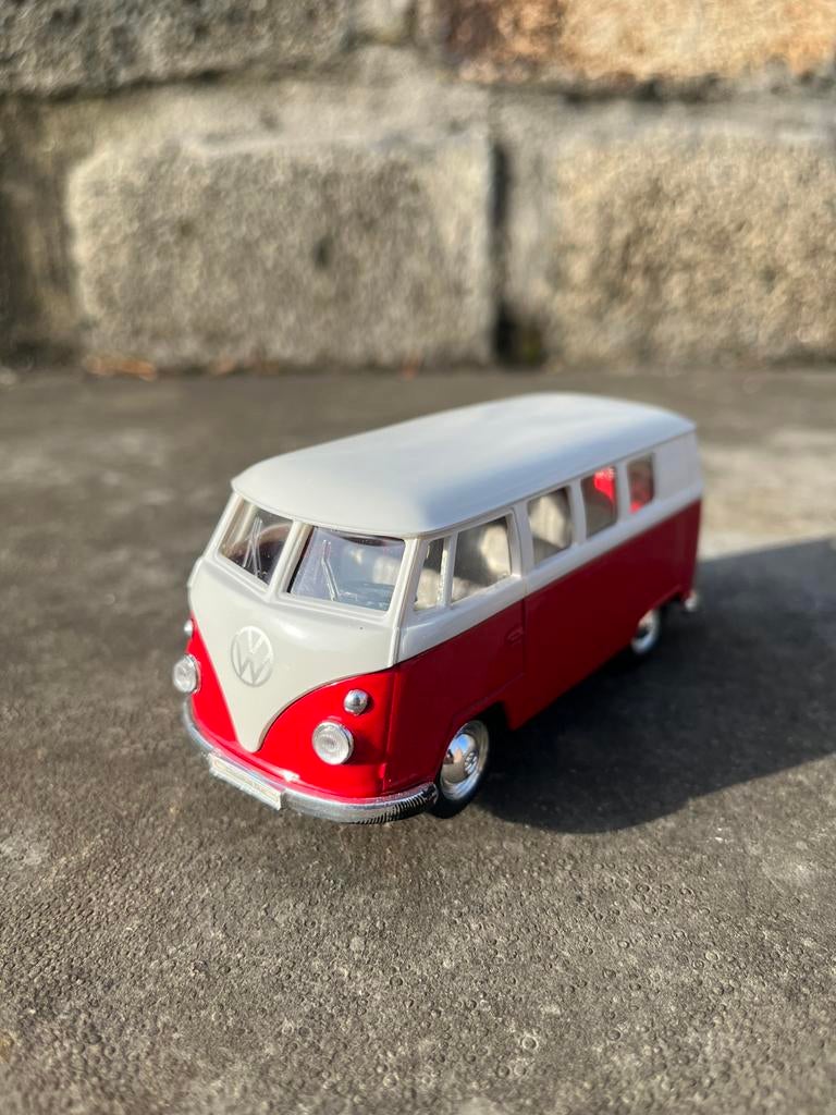 Iconische Welly Volkswagen T1 bus (1963 - no. 49764), ?, Zo goed als nieuw, ?, Ophalen of Verzenden