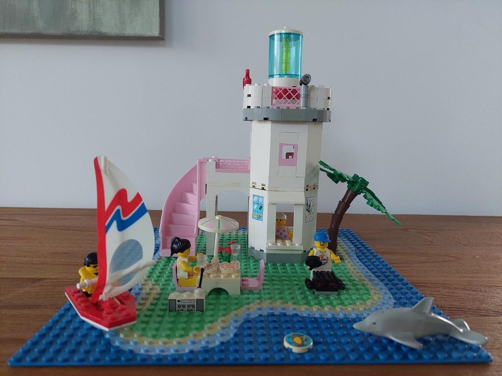 Lego Paradisa Series 6414 Dolphin Point, Ophalen of Verzenden, Gebruikt, Complete set, Lego