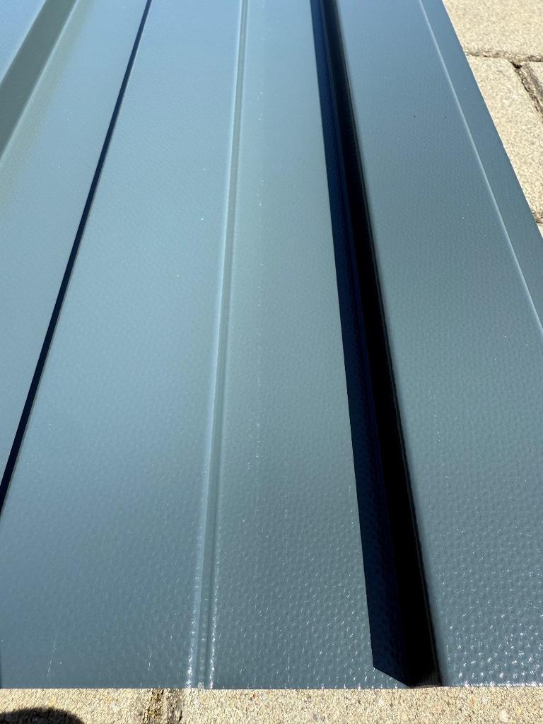 Blokprofielplaten Damwandplaten Wandplaten Antraciet HPS, Doe-het-zelf en Verbouw, Platen en Panelen, Ophalen, Nieuw, Overige materialen