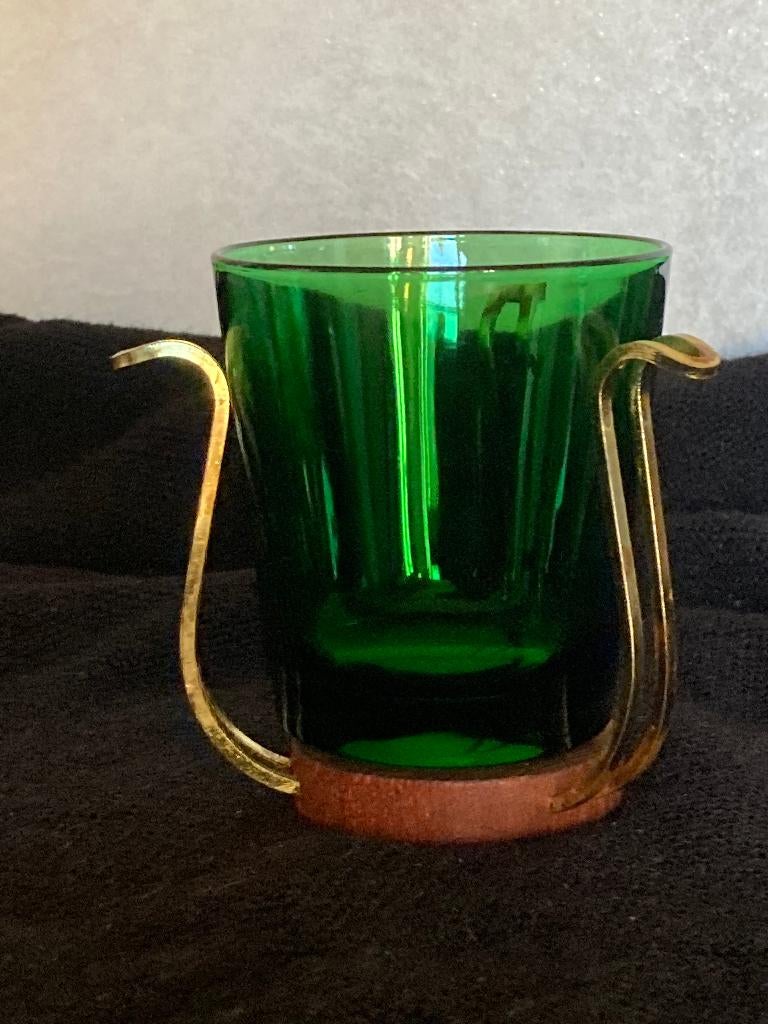 retro serveerglas, Verzamelen, Retro, Ophalen of Verzenden, Huis en Inrichting