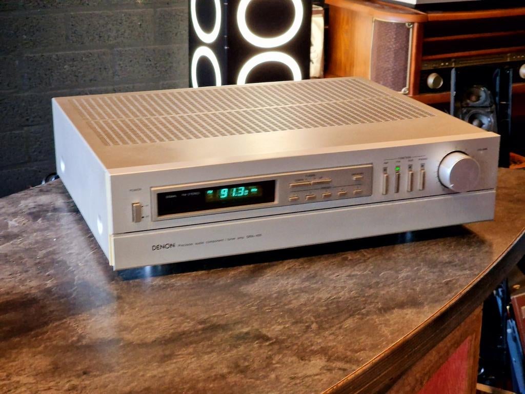 DENON DRA-400 RECEIVER • PHONO • GARANTIE • TOPSTAAT •, Denon, Refurbished, Ophalen of Verzenden, Minder dan 60 watt