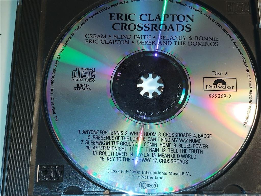 Eric Clapton - Crossroads Disc 2, Ophalen of Verzenden, Zo goed als nieuw