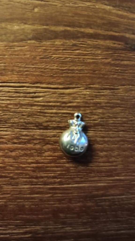 Vintage bedel geldzakje  zilver, Ophalen of Verzenden, Zo goed als nieuw, Zilver, Overige merken