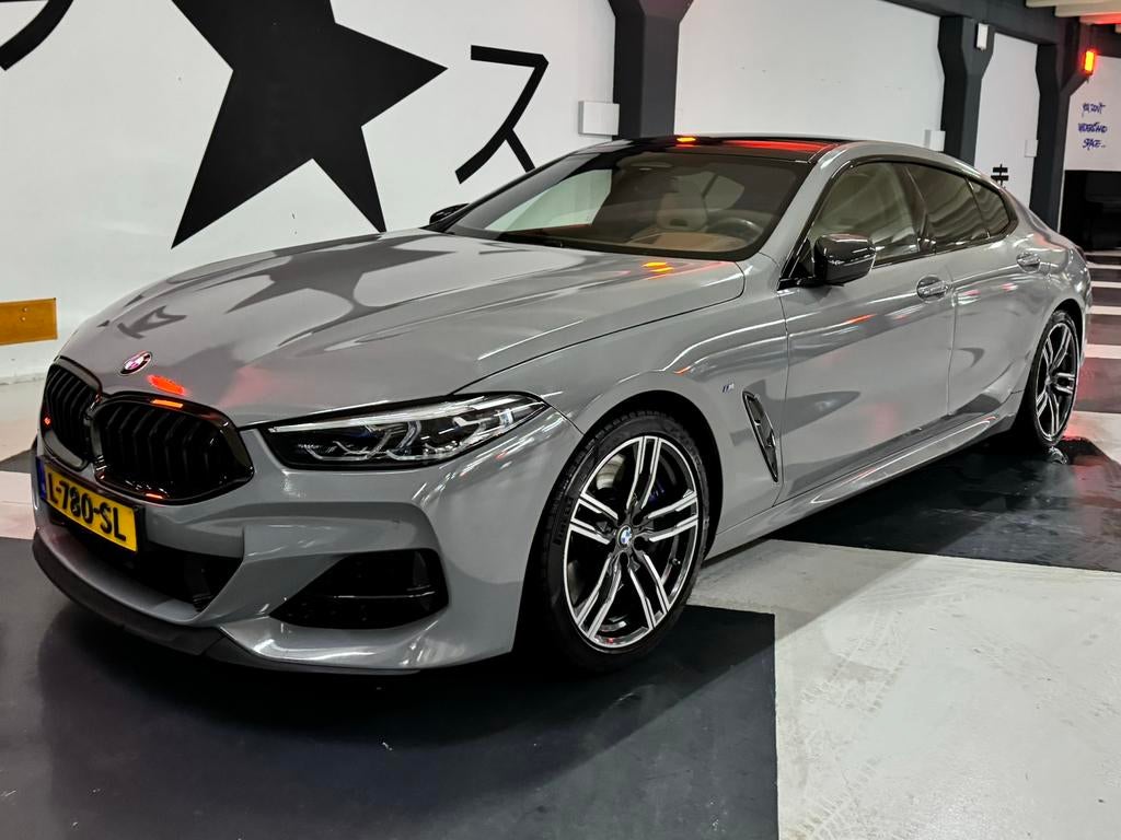 BMW 8-Serie Gran Coupé ( M850i 530pk Xdrive Aut 2020 Groen M, Auto's, Automaat, 8 cilinders, Overige kleuren, 530 pk