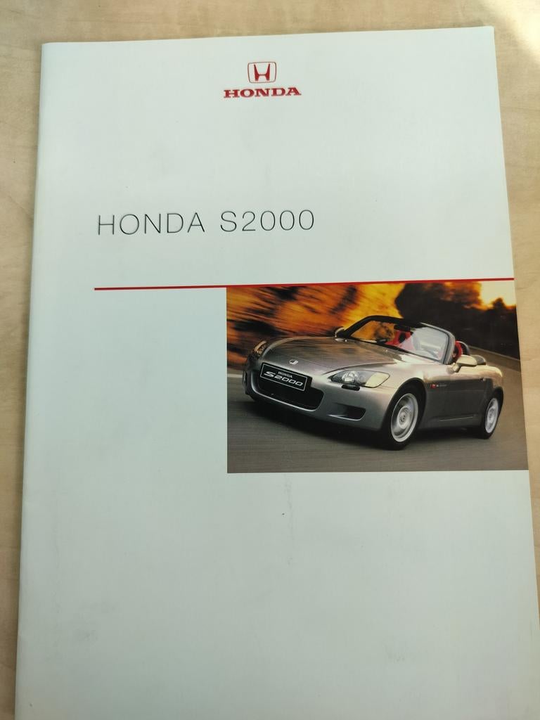 Honda S2000 folder, Ophalen of Verzenden, Nieuw, Honda