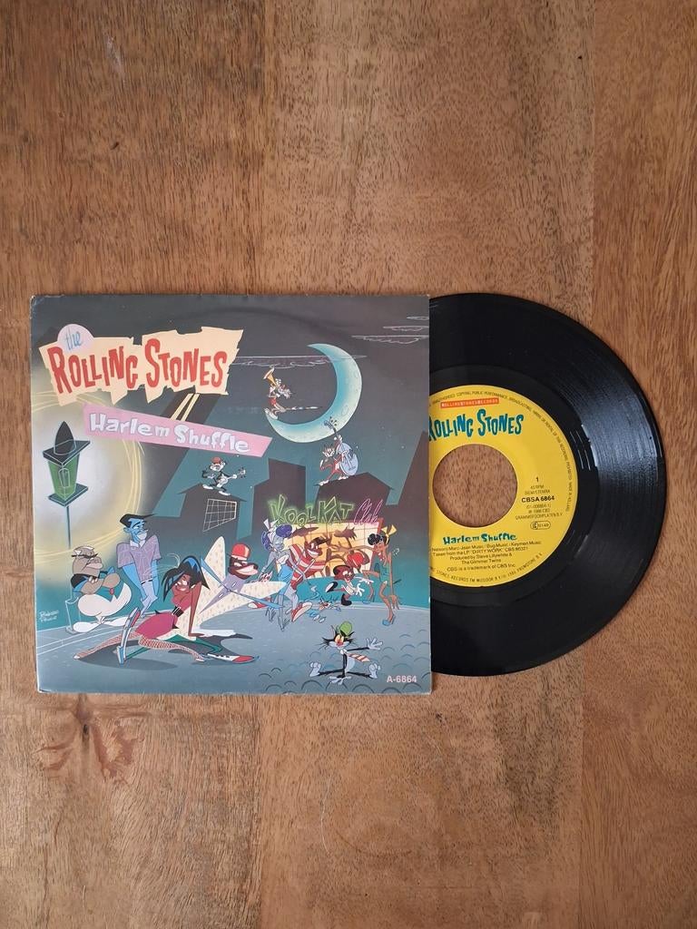 THE ROLLING STONES Harlem Shuffle Single., Cd's en Dvd's, Vinyl Singles, Gebruikt, 7 inch, Single, Ophalen of Verzenden