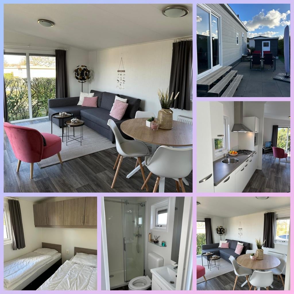 Chalet te huur camping 5- sterren Julianahoeve Renesse