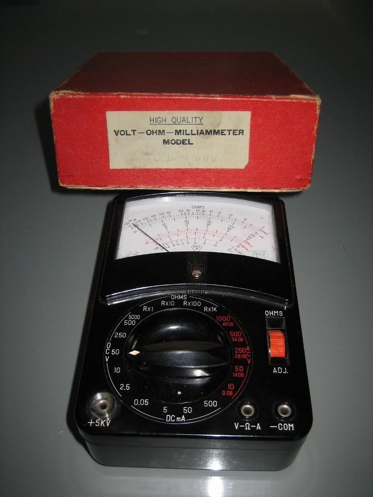 High quality Volt - OHM - Milliammeter SEC Model CT - 500, Ophalen of Verzenden