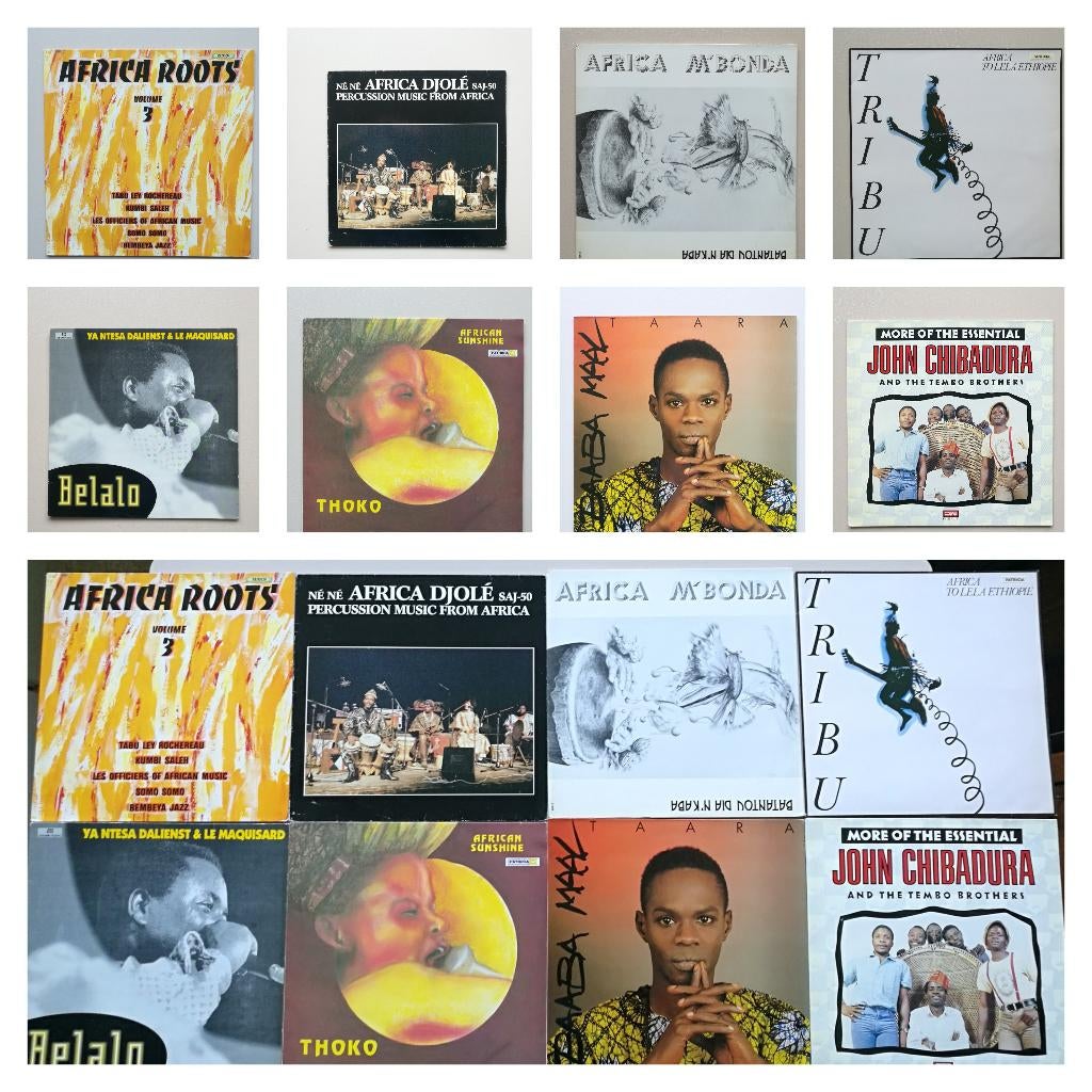 Afrikaanse Vinyl LPs Collectie, Verzenden, Gebruikt, 12 inch, Overige soorten