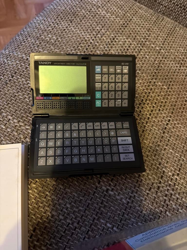 Tandy EC-319 Appointment Directory Calculator, Ophalen of Verzenden, Gebruikt