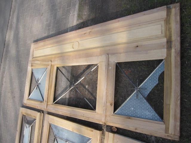 370hx247br Prachtige tussenwand ijzeren verdeling bovenlicht, Ophalen