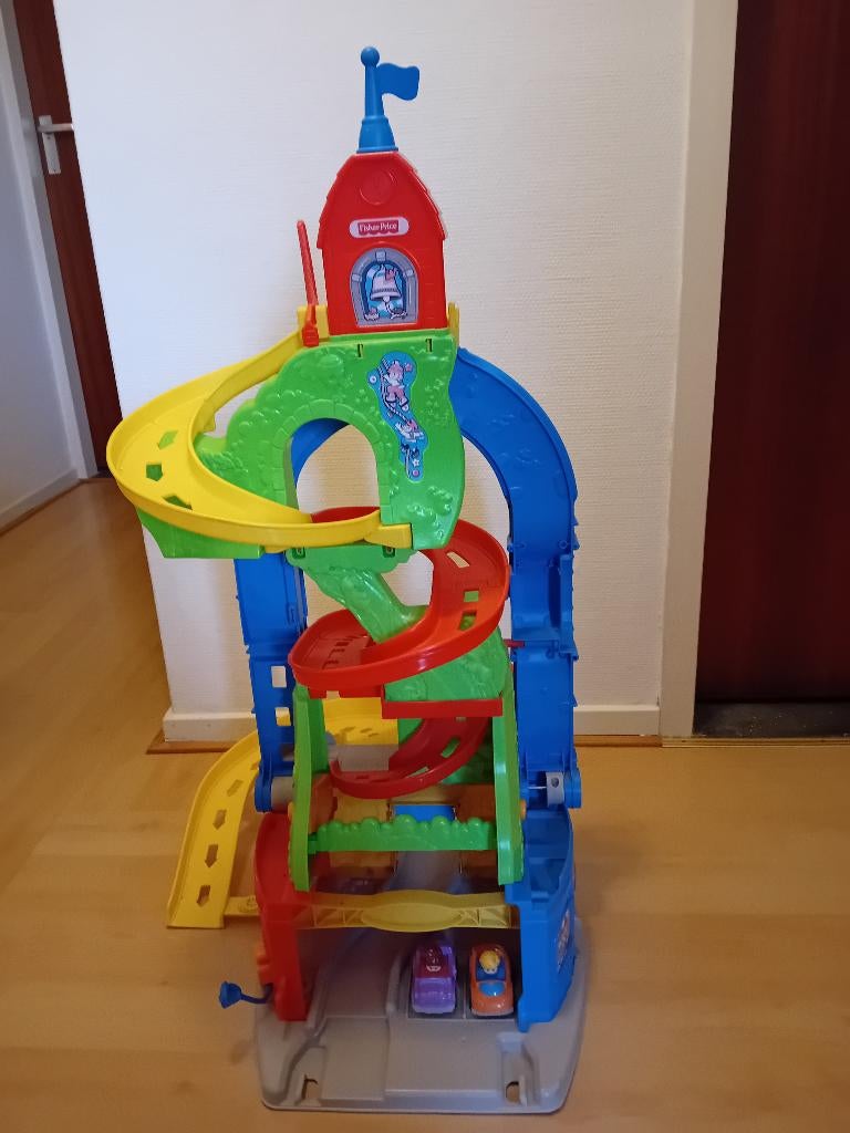 Fisher Price racebaan, Ophalen, Gebruikt, Auto of Voertuig