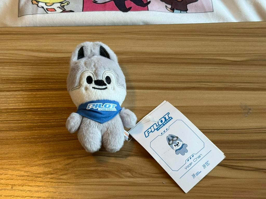 Stray Kids skzoo wolfchan Bang Chan, Ophalen of Verzenden, Zo goed als nieuw, Overige typen