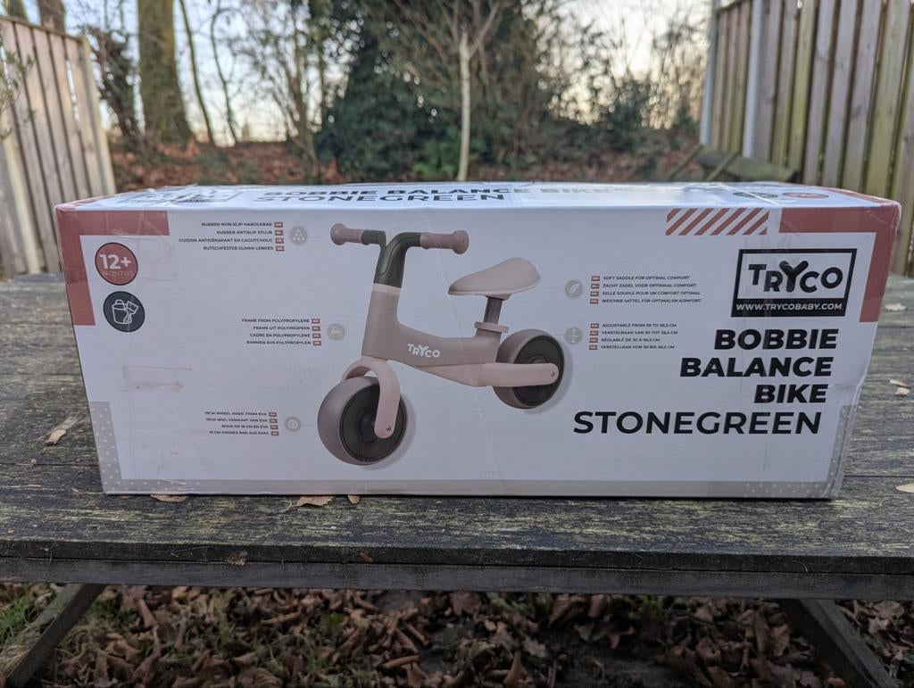 Tryco Bobbie Loopfiets - Nieuw in doos!, Ophalen, Nieuw, Loopfiets