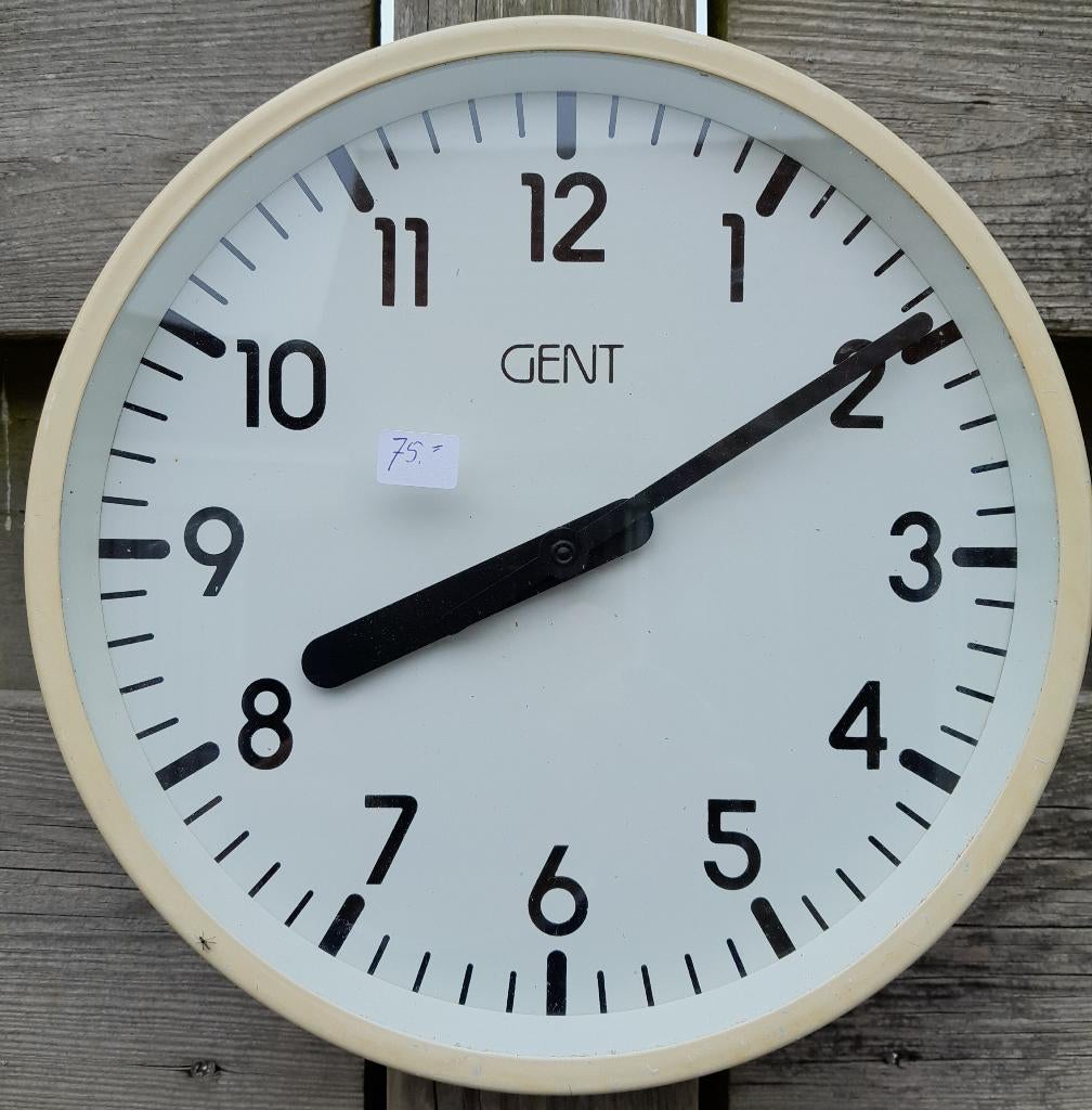 Gent nevenuurwerk, klok 1950, Ophalen of Verzenden