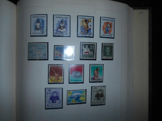 Postzegels verzameling Nederlandse Antillen, Postzegels en Munten, Postzegels | Volle albums en Verzamelingen, Ophalen of Verzenden
