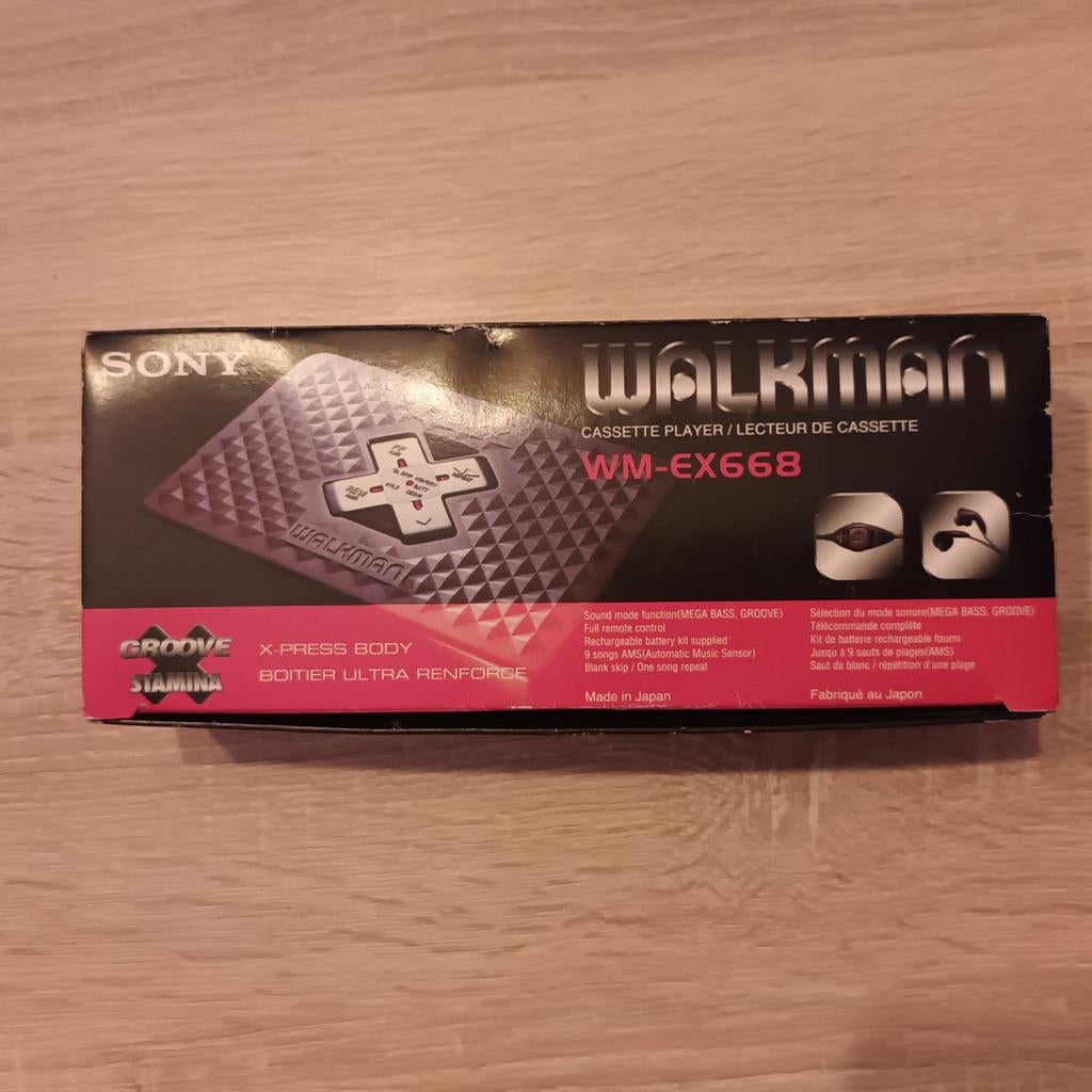Sony Walkman WM-EX668 - in originele verpakking, Verzenden, Walkman