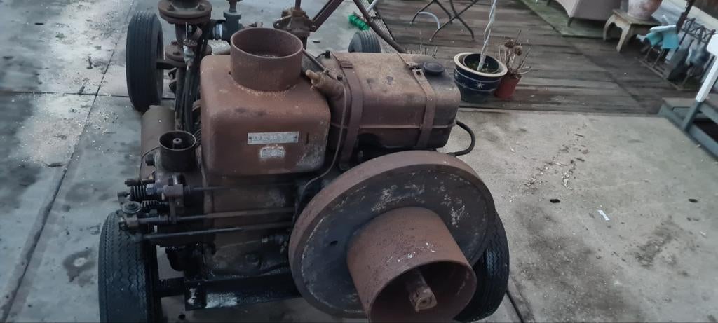 Deutz MAH 916 stationaire Motor, Ophalen