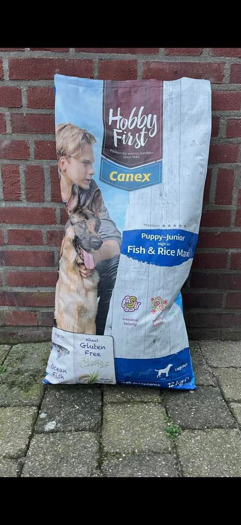 HobbyFirst Canex Puppy-Junior Maxi vis en rijst hondenvoer, Ophalen of Verzenden, Hond