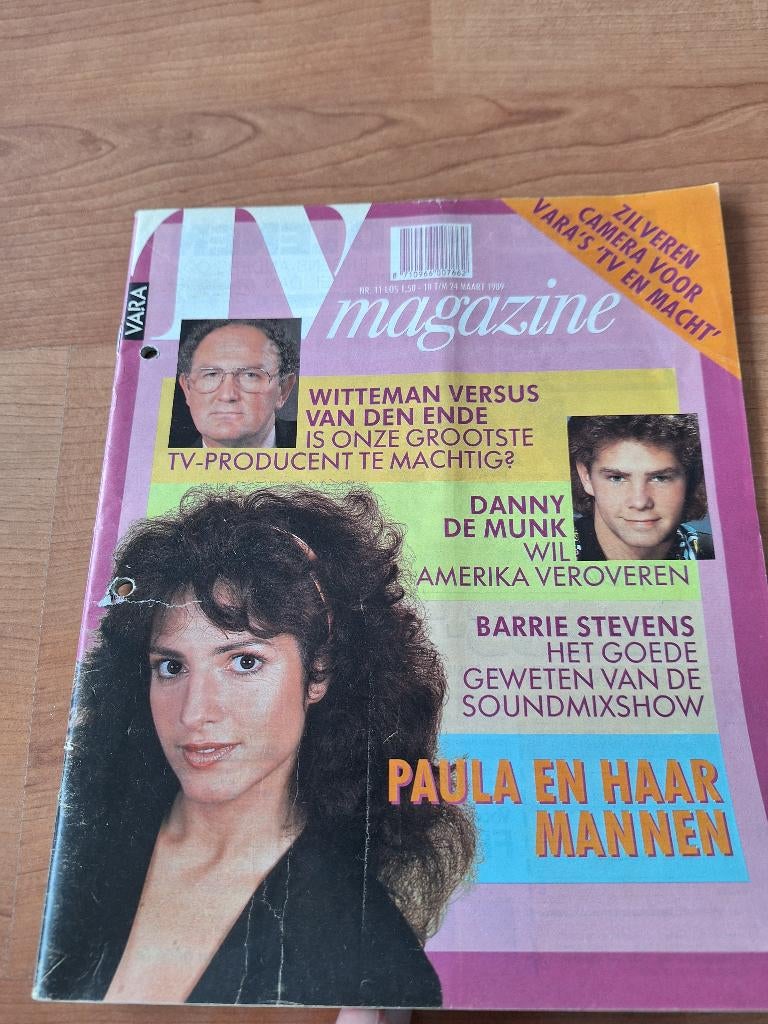 Vara Gids 1989 Paula Patricio Miss America Als Novo Band, Boeken, Tijdschriften en Kranten, Gelezen, Muziek, Film of Tv, Ophalen of Verzenden