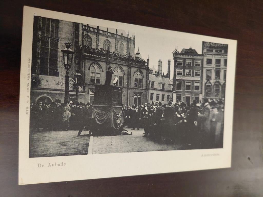 De Aubade  Amsterdam, Ophalen of Verzenden, Zo goed als nieuw, Nederland, Kaart, Foto of Prent